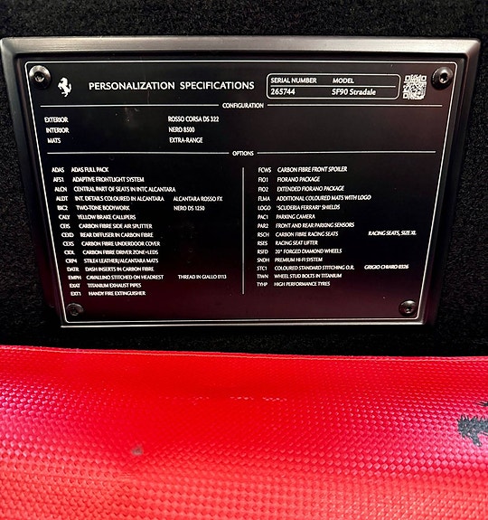 Ferrari SF90 Stradale 19 of 19