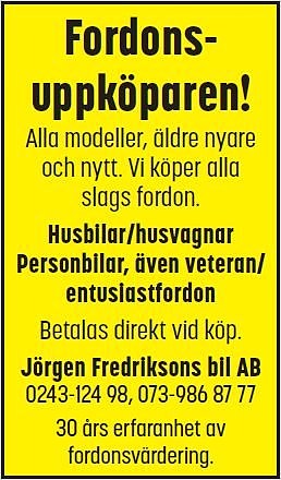 Volvo BILAR KÖPES NYARE ELLER ÄLDRE