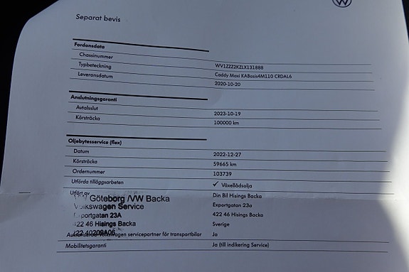 Volkswagen Caddy Maxi 17 of 19