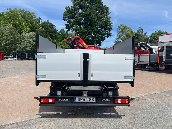 Iveco Daily 72C18 A8 Tippbil Palfinger Kran Fullutrustad 11 of 30