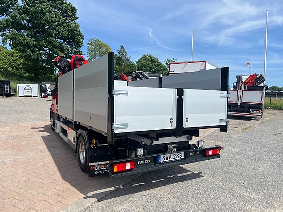 Iveco Daily 72C18 A8 Tippbil Palfinger Kran Fullutrustad 9 of 30