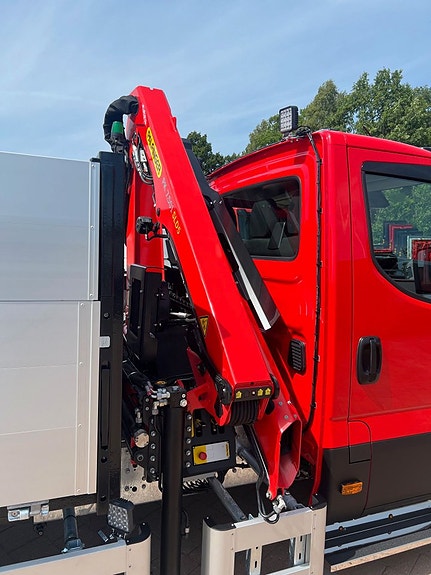 Iveco Daily 72C18 A8 Tippbil Palfinger Kran Fullutrustad 25 of 30