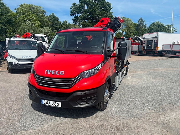 Iveco Daily 72C18 A8 Tippbil Palfinger Kran Fullutrustad 4 of 5