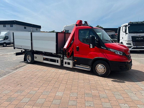Iveco Daily 72C18 A8 Tippbil Palfinger Kran Fullutrustad 22 of 30