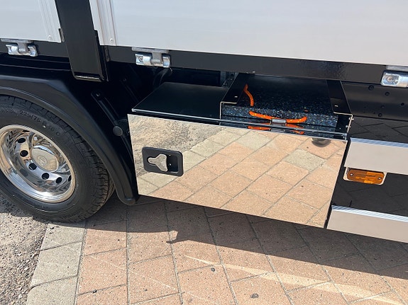 Iveco Daily 72C18 A8 Tippbil Palfinger Kran Fullutrustad 28 of 30