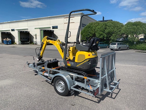 Minigrävare - Minidumper (UTHYRES)