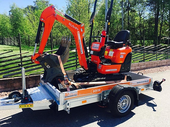 VM HYR - Minigrävare, Minilastare, Markvibrator mm
