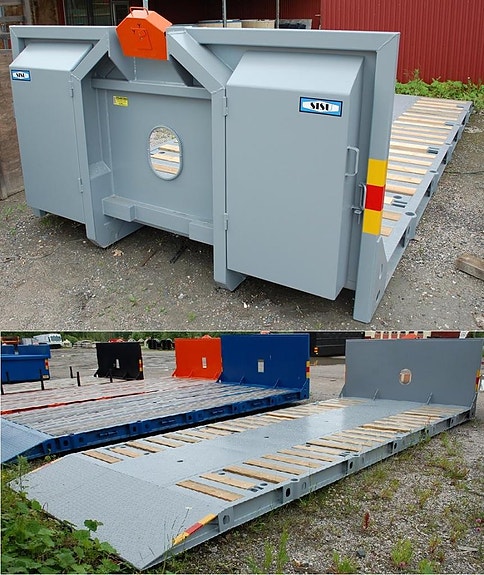 SISU Maskinflak 16 ton fast ramp 5 of 6
