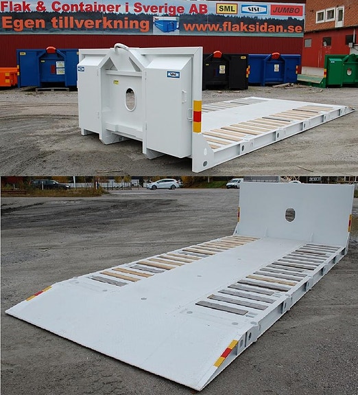 SISU Maskinflak 16 ton fast ramp 6 of 6