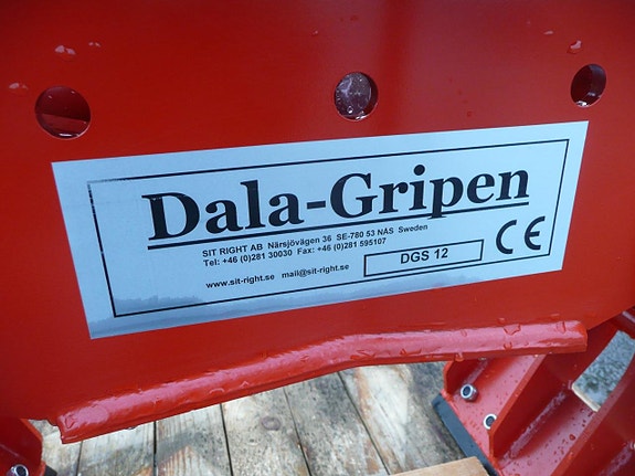 Dala-Gripen DGS12 Riv/Sten/Sorteringsgrip S30,S40 4 of 5