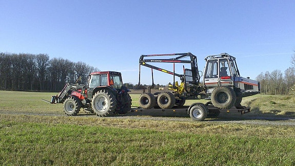 K-vagnen/Maskintrailer 7 ton