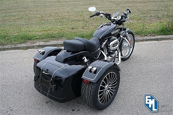Harley-Davidson sportster trike kit 6 of 8