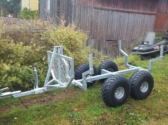 Allroad Timmervagn med kran och vinsch 19900 kr 3 of 3