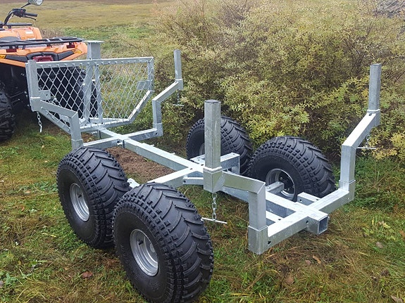 Allroad Timmervagn med kran och vinsch 19900 kr 2 of 3