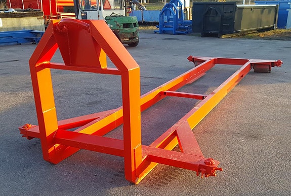 Nya lastväxlarramar med containerfästen