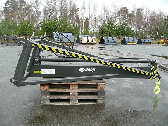 Hydr Norje Kranarm 7,5m Stora BM Fästet 2 of 6