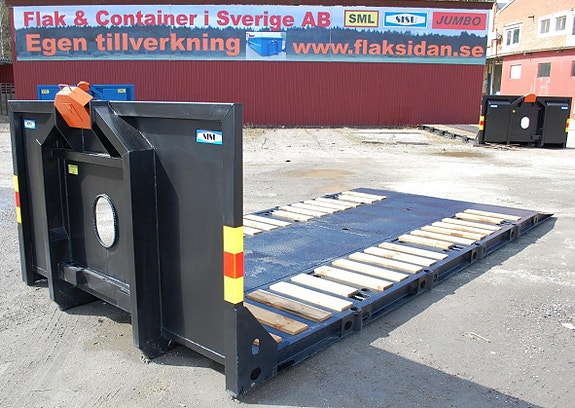 Maskinflak SISU 12 ton (lågbyggd)