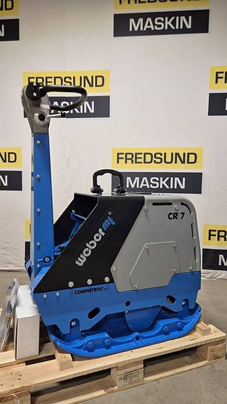 Markvibrator Weber CR7 - 480kg - 3 år garanti 2 of 5