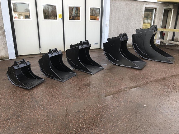 THORÉNS I KIL  GRÄVSKOPOR  STORT LAGER LAGER  FRI FRAKT