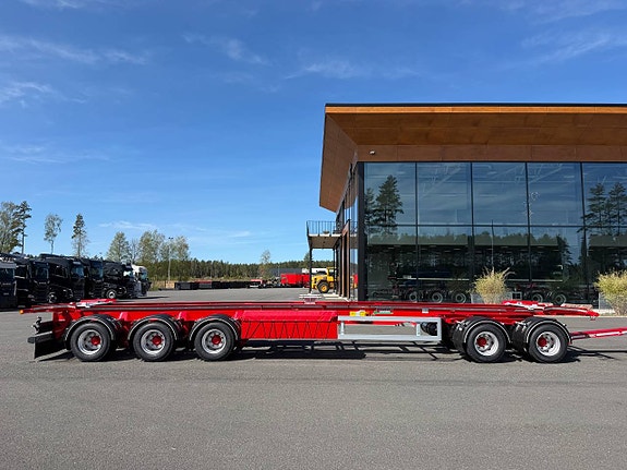Hakarps - 42 tons lastväxlarvagn med glider OMGÅENDE LEV 2 of 5