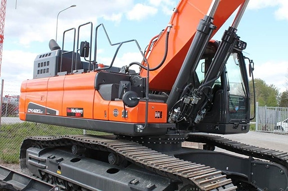 Doosan DX 420 LC -5 , Uthyres