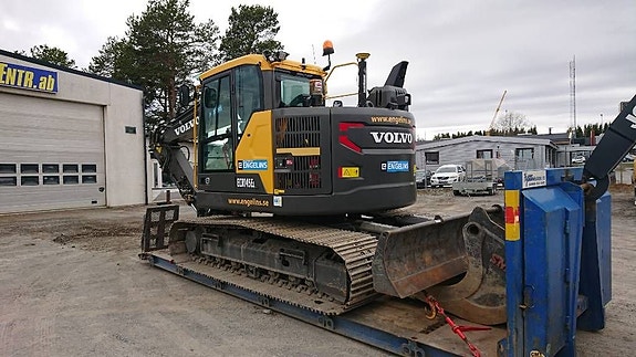Volvo ECR 145 EL, UTHYRES