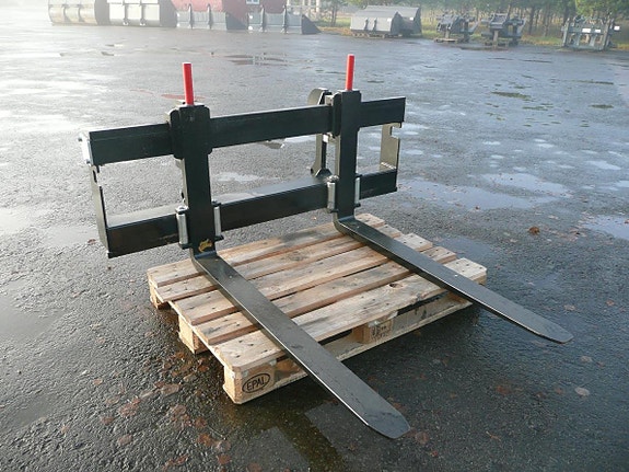 Hydr Pallgaffel 2,5 ton med Valfritt Fäste