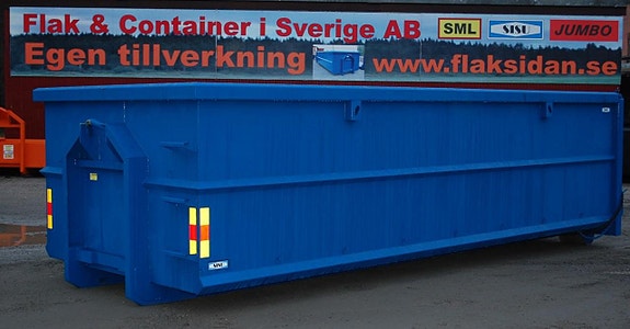 SISU Container med automatläm