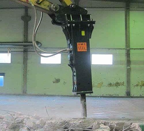 Hydraulhammare - kom igång hjälp på plats ingår