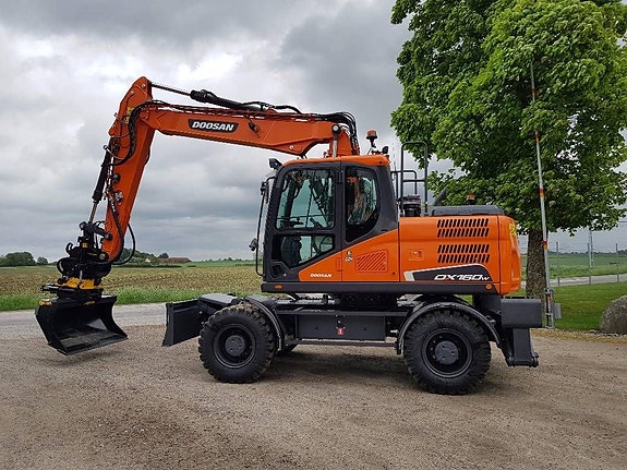 Doosan DX 160 W -5 , Uthyres