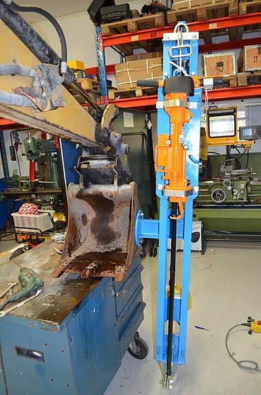 Hydrauldriven Bergborrmaskin 2 of 5