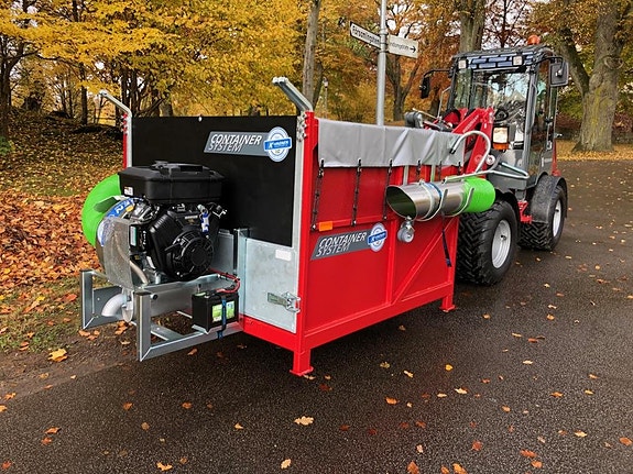 Lövsugscontainer k-sugen 18 hk elstartad