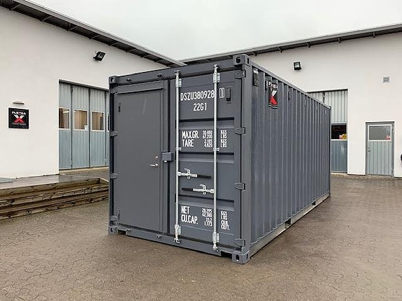 20´Container - ståldörr - UTHYRES