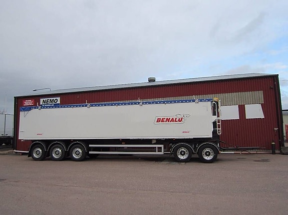 Benalu 7,8 ton 5-axlad Tippsläpvagn SINGEL / DUBBEL Optil