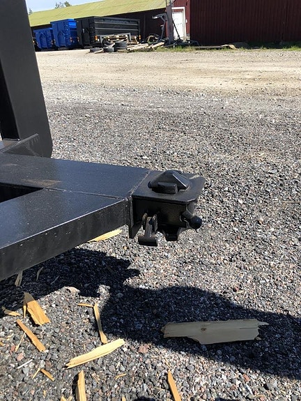 Lastväxlar ram med containerfäste 8 of 10