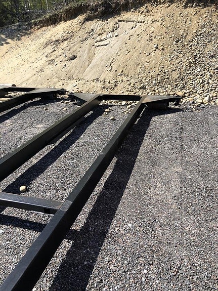 Lastväxlar ram med containerfäste 7 of 10