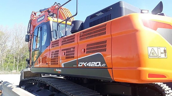 Doosan DX 420 LC -5 , Uthyres 2 of 14