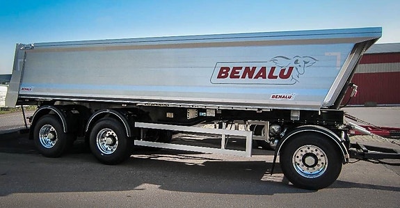 Benalu Siderale Tippsläp 3-axlad 30 ton 7,2m/7,8m,