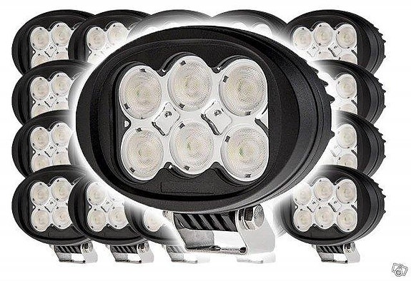 CRAZYRIDE 60W LED Arbetsbelysning 5400 LUMEN