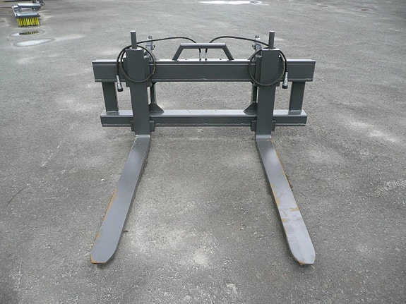 Hydr Pallgafflar 8ton med skyddad hydr Stora BM 4 of 6