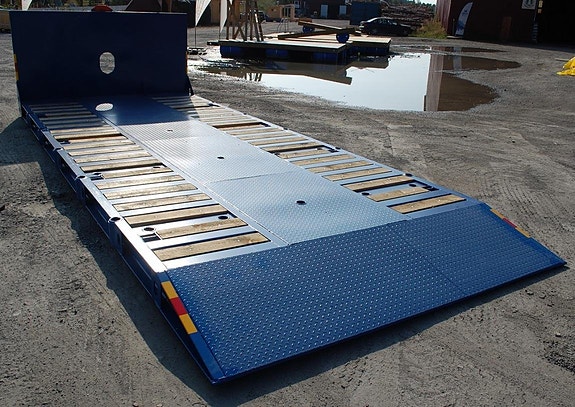 Maskinflak SISU 20 ton med fast ramp 5 of 6