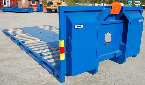 Maskinflak SISU 20 ton med fast ramp 2 of 6