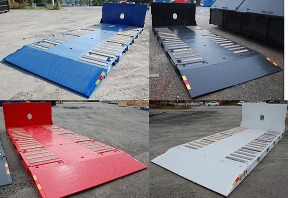 Maskinflak SISU 20 ton med fast ramp 6 of 6