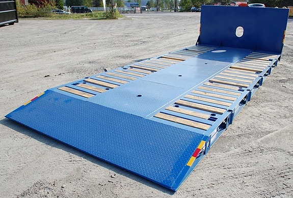 Maskinflak SISU 20 ton med fast ramp 3 of 6