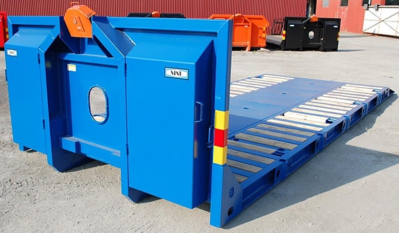 Maskinflak SISU 20 ton med fast ramp 4 of 6