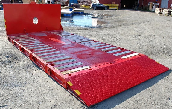Maskinflak SISU 16 ton, fast ramp 5 of 6
