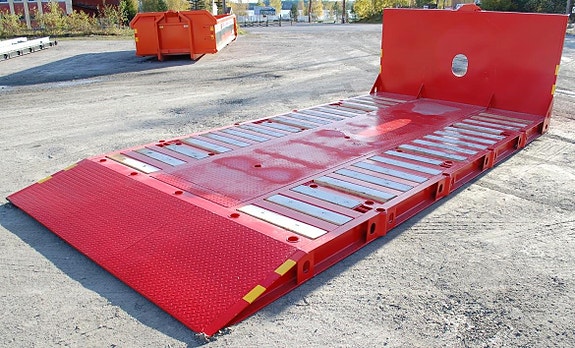 Maskinflak SISU 16 ton, fast ramp 3 of 6