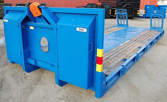Maskinflak SISU 25 ton, med containerfästen 4 of 5