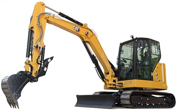 CAT 306 Next gen 6,5tons grävare