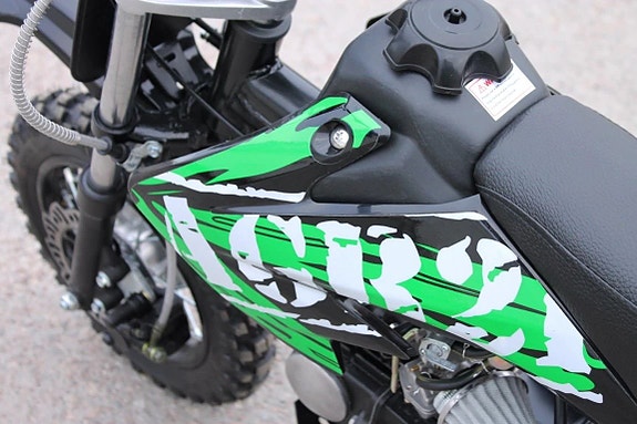 Dirtbike AGB 21 Grön barncross 70cc 4 of 8